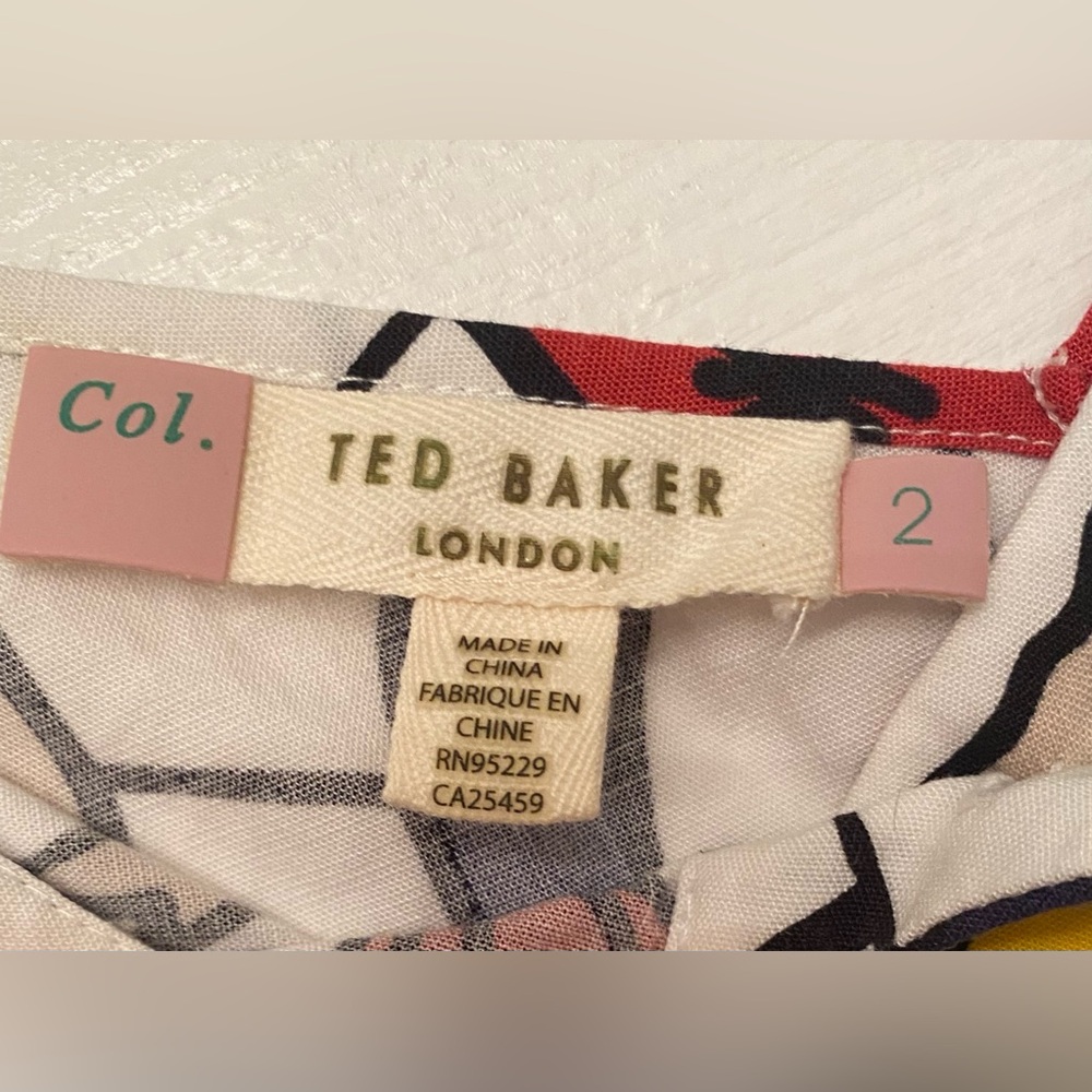 Ted Baker dress *GENTLY worn* - Picture 3 of 16